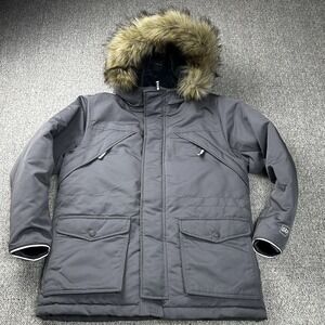 Gap Kids Boys XL Warmest Cold Control Max Water Resistant Gray Coat Jacket